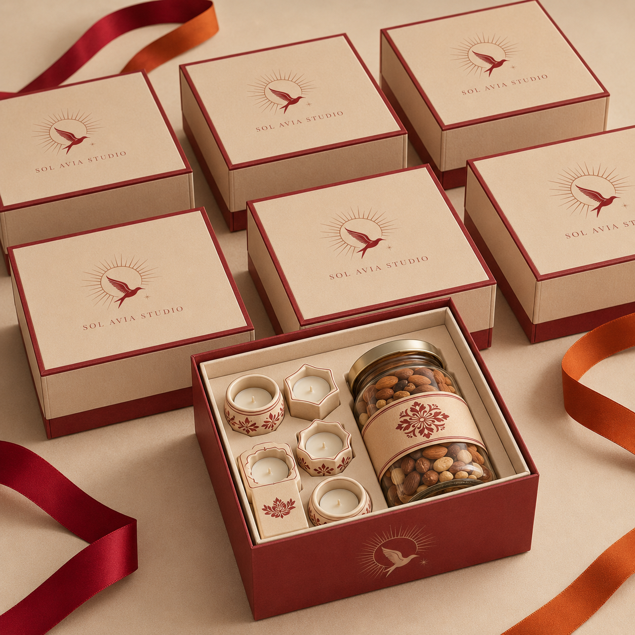 Sol Avia Studio handcrafted gift boxes